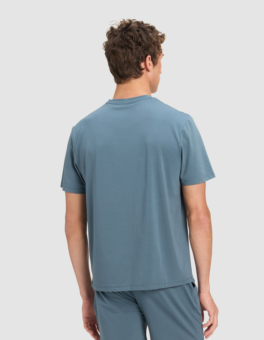 Men's First Layer Pajama Short Sleeve Tee & Pant Set