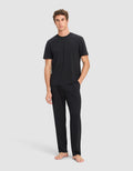Men's First Layer Pajama Short Sleeve Tee & Pant Set