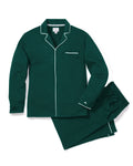 Men's Pima Pajama Set in Evergreen